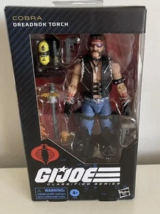 G.I.Joe Classified Dreadnok Torch 6 inch Figure New Sealed - Picture 1 of 2