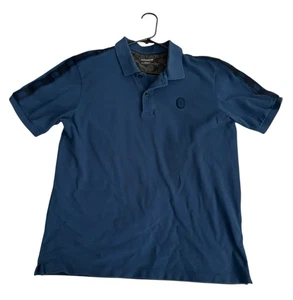 Coach Herren Signature Polo Größe Large blau Band Logo - Bild 1 von 11