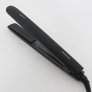 Panasonic Plancha Recta EH-HS0J-K Nano Cuidado Negro - Imagen 1 de 7