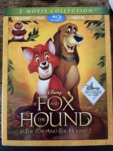 The Fox and The Hound 1 & 2 Collectors Edition Disney Blu-Ray + Dvd No Digital - Picture 1 of 3