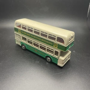 Autobús atlante Dinky Toys vintage hecho en Inglaterra de dos pisos - Imagen 1 de 8