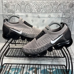 Nike Air Vapormax Flyknit Moc Moon Particle Negro/Gris AJ6599-202 Mujer 6 Usado 1x - Imagen 1 de 10
