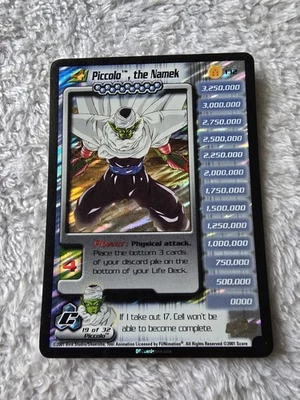 DBZ Dragon Ball Z FOIL Piccolo 132 CCG Unlimited Cell Saga MP - Image 1 of 4