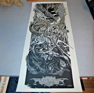 Graveyard Minneapolis 2015 Brandon Holt Aaron Horkey Screen Print Poster concert - Picture 1 of 4