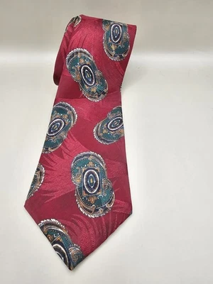 Corbata de cuello para hombre vintage Wembley Starshine estampados cachemira brillante Foto 1 de 4