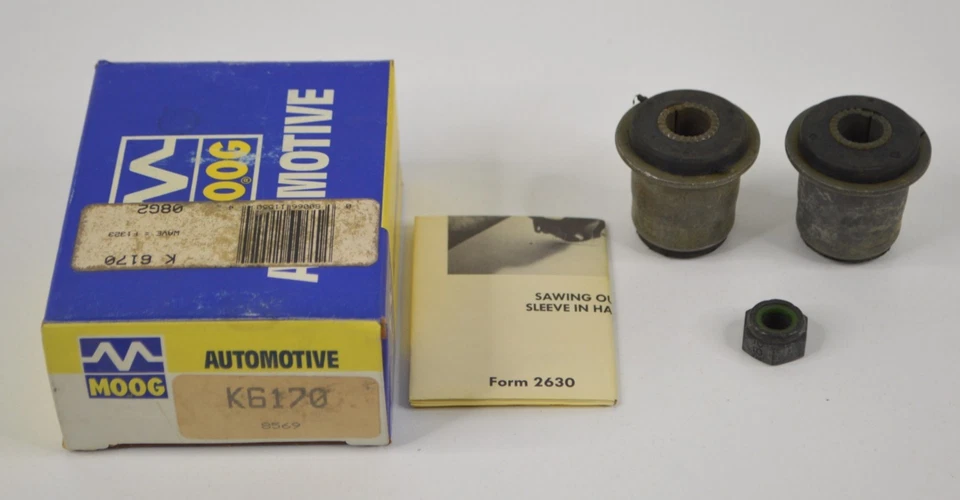 Bujes de brazo de control Moog K6170 Chevrolet Chevette Pontiac T1000 Fiero 1976-1987 Foto 1 de 4