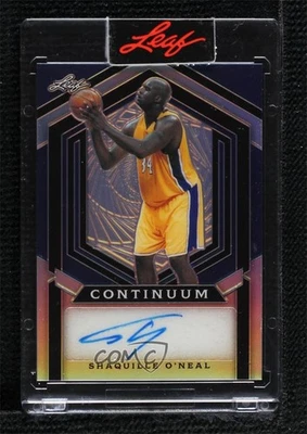 2023 Leaf Metal Continuum /57 Shaquille O'Neal #MC-52 Auto HOF - Image 1 of 2