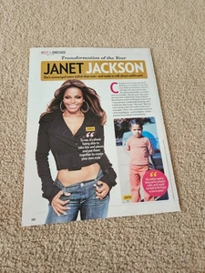 TPEEP478 MAGAZINARTIKEL & BILD 11 X 8" JANET JACKSON - Bild 1 von 1