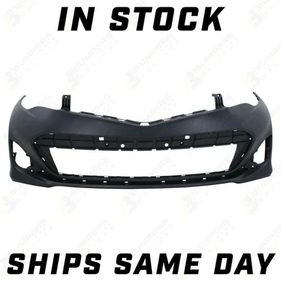 NEW Primered - Front Bumper Cover Fascia for 2013 2014 2015 Toyota Avalon Sedan - Image 1 of 4