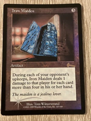 Iron Maiden Foil Urza's Legacy - Near Mint - Image 1 of 2