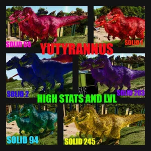 🦖Ark Survival Ascended Pve Yutyrannus / Yuty Boss Fighter / Statistiche elevate - Foto 1 di 29
