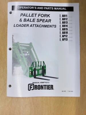 ONE -Frontier Pallet Horquilla & Bala Lanza Cargador Accesorio, AB11, AB12, AB13, AB14,... Foto 1 de 4