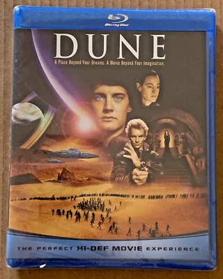 Dune (1984 film) (Blu-ray, 2010) David Lynch, Kyle MacLachlan, BRAND NEW, SEALED Foto 1 de 2