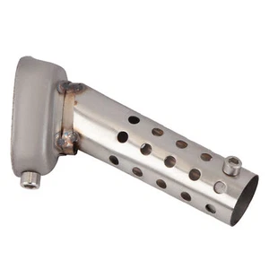 Hexagon Exhaust Muffler Waterproof Motorcycle Muffler Noise Reduction everywhere - Picture 1 of 7
