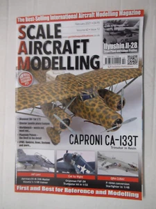 SCALE AIRCRAFT MODELLING UK MAGAZINE FEB 2021 VOL 42 12 CAPRONI CA-133T TRIMOTOR - Imagen 1 de 2