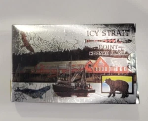 Foil Icy Straight Point Hoonah Alaska Souvenir Playing Cards Chrome Shiny - Picture 1 of 11