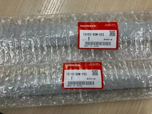 HONDA ACURA RSX DC5 DOOR WINDOW MOLDING SWEEP BELT LEF T& RIGHT SET GENUINE OEM - Picture 1 of 8