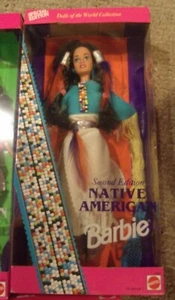 Native American Barbie 1993 Dolls of the World 2nd Ed - Picture 1 of 1