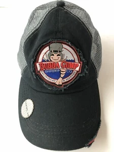 Bubba Gump Shrimp Co Adjustable Trucker Hat Black/Gray, Patch With Kona Logo - Picture 1 of 7