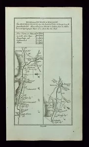 IRELAND, MALLOW, MITCHELSTOWN, DONERAILE antique road map, Taylor & Skinner 1783 - Picture 1 of 4