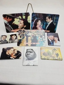 Lot of 8 Gone with the Wind Movie Magnets of Rhett, Scarlett Hattie McDaniel VTG - Picture 1 of 8