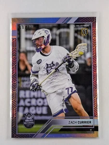 Zach Currier 2023 Premier Lacrosse League PLL Snapshot #16 Blue Foil #16 /77 - Bild 1 von 2