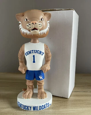 The WILDCAT Kentucky Wildcats Basketball SGA Mascot Nodder Bobblehead NIB! - Image 1 of 3