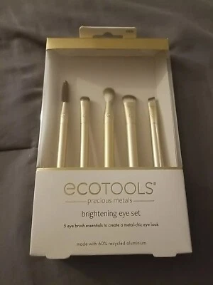 Ecotools Precious Metals, Brightening Eye 5 Piece Set 60% Recycled Aluminum - Image 1 of 3