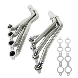 Chevy Chevelle Malibu LS1 LS2 LS6 LS7 Engine Conversion Swap Long Tube Headers - Picture 1 of 7