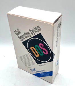 1992 DOS 5.0 Disk Operating System Box IBM NO DISKETTES Manuals Only - Picture 1 of 3