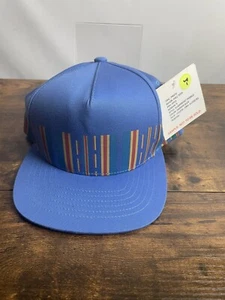 Yupoong Hat Cap Snapback PROTOTYPE SAMPLE Harbor Blue - Picture 1 of 14