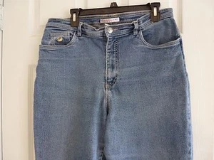 VTG Gloria Vanderbilt dark blue straight jeans - Picture 1 of 9