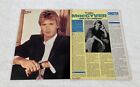 MacGYVER 1990 RICHARD DEAN ANDERSSON Clipping Poster Swedish magazine Okej 1990s