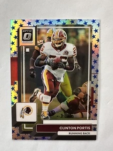 Panini Donruss Optic Clinton Portis 2022 Blue Stars Holo Prizm SP #200 Redskins - Imagen 1 de 2