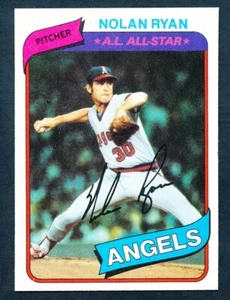 1980 TOPPS Baseball #580 NOLAN RYAN NRMT+ - Picture 1 of 2