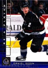 2001-02 BAP Memorabilia Sapphire #6 Daniel Sedin