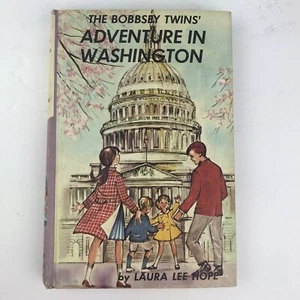 The Bobbsey Twins Adventure in Washington 1963 Laura Lee Hope Hardcover - Picture 1 of 10