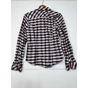 Beluva San Francisco Taffeta Blouse Plaid S Pink Top Preppy Fairy Colorful Y2K - Imagen 1 de 4
