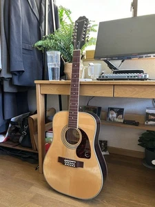 Acoustic Guitar Epiphone DR-212/N Natural 12-String - Picture 1 of 7
