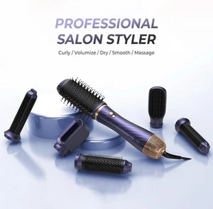 Air Styler Dryer Set Hot Brush Curl Straighten Powerful Negative Ionic Hair Blow - Picture 1 of 22