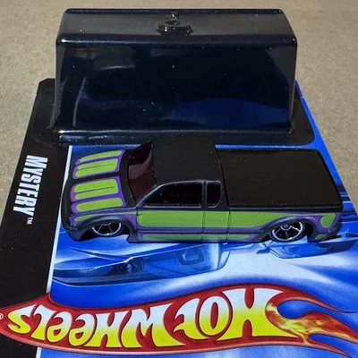 2007 Hot Wheels carros misteriosos aço chama verde/roxo aberto com embalagem original - Imagem 1 de 4