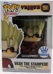 FUNKO POP! ANIMATION TRIGUN VASH THE STAMPEDE FUNKO SHOP EXCLUSIVE FIGURE - Picture 1 of 3
