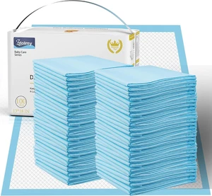 Baby Disposable Changing Pad, 100 Count Thicken and High Absorb Incontinence Cha - Picture 1 of 12