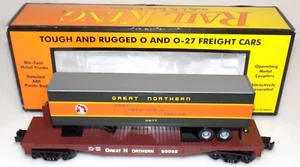 Rail King MTH Trains Great Northern Flachwagen 60062 mit Schotten Artikel #30-76076 - Bild 1 von 4