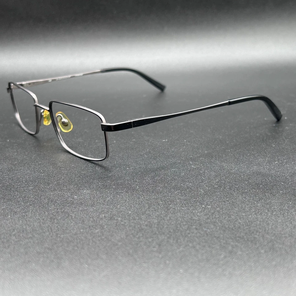 Marchon M627T 004 Titanium Eyeglasses Frame Pewter-Tone Flex 54-18-140 Used - Image 1 of 4