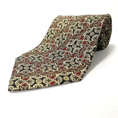 Corbata de seda con estampado geométrico y corbata de lujo Nordstrom de Robert Talbott Best of Class Foto 1 de 4