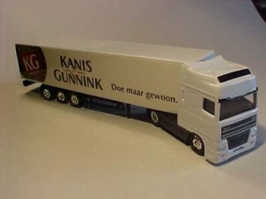 7.5 INCH DAF 95XF DAF Kanis Gunnink Truck 1/87 H0 Diecast + Plastic Mint Loose - Picture 1 of 5