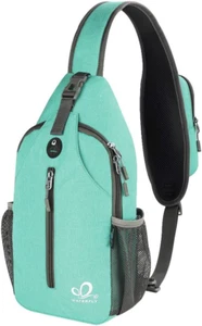 Crossbody Sling Backpack Sling Bag Travel Hiking Chest Bag Daypack - Picture 1 of 12