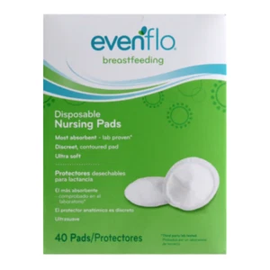 Almohadillas de lactancia desechables Evenflo 5225111 - 40 ct - Imagen 1 de 1