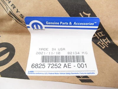Genuine OEM Mopar Jeep 68257252AE Right Front Belt Molding 16-21 Grand Cherokee - Image 1 of 4
